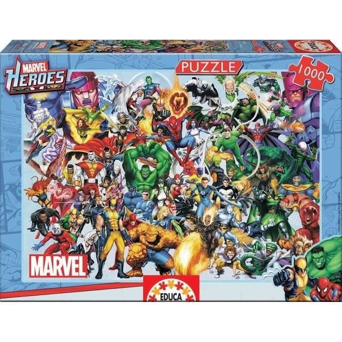 1000 COLLAGE OF HEROES MARVEL