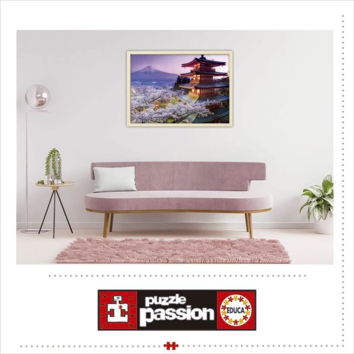 EDUCA Puzzle 2000 Pieces - Mount Fuji Japan