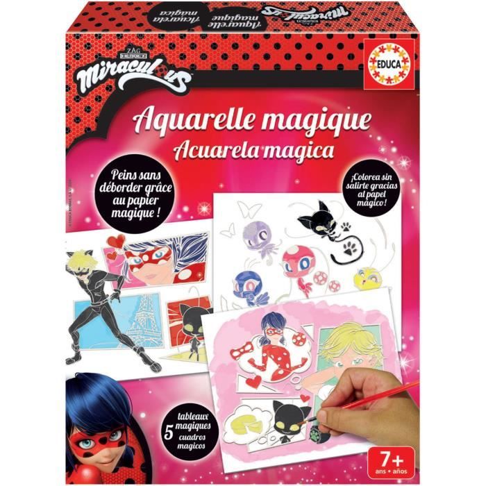EDUCA - Miraculous Ladybug magic watercolor