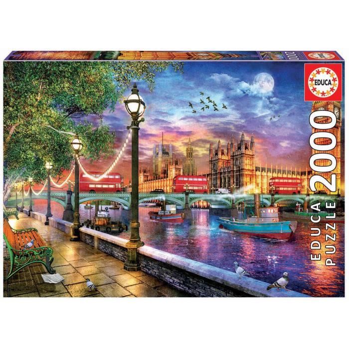 EDUCA - Puzzle - 2000 London at sunset
