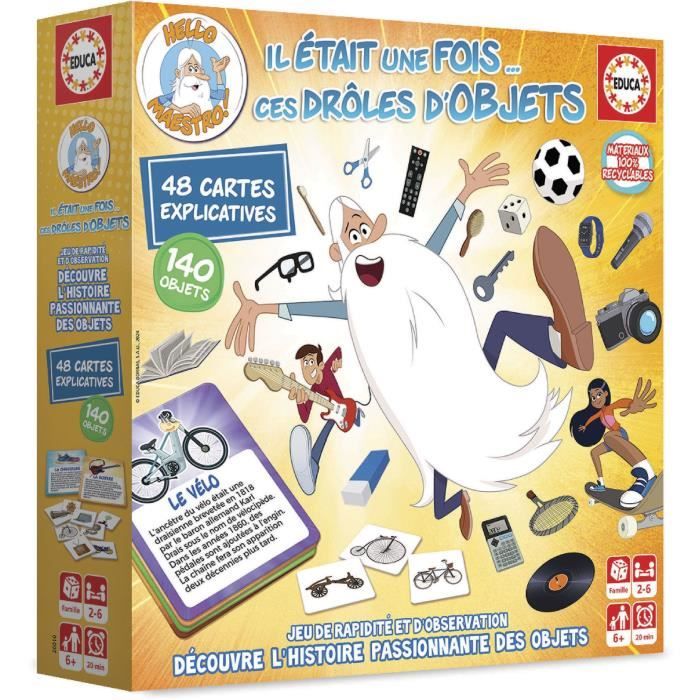 Speed game - EDUCA - Once Upon a Time... These Funny Objects - Observation and historical discovery for 6 year olds
