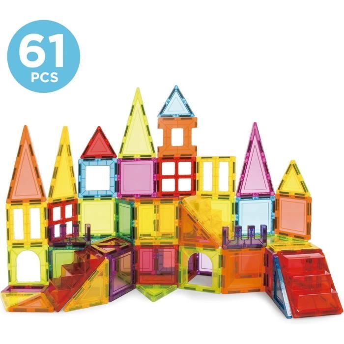 Educational game - EDUCA Magnetics - 3D magnetic construction with 61 pieces for children from 3 years old