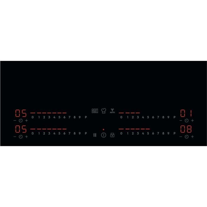 Induction hob - ELECTROLUX - 4 burners including adjustable left zone - 58 x 51 cm - EIV66453I