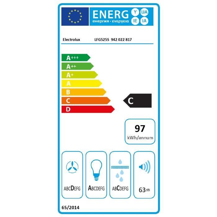 Vacuum group - ELECTROLUX - LFG525S - H 245 x L 520 x D 285 mm