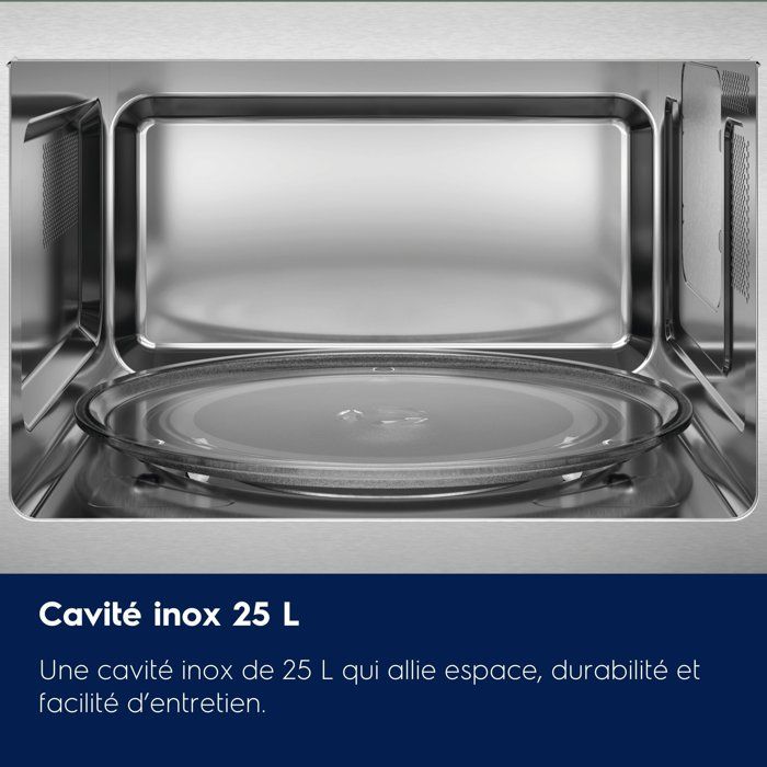Built-in microwave - ELECTROLUX - CMS4253TMX - Anti-fingerprint stainless steel - H 388 x W 595 x D 400 mm