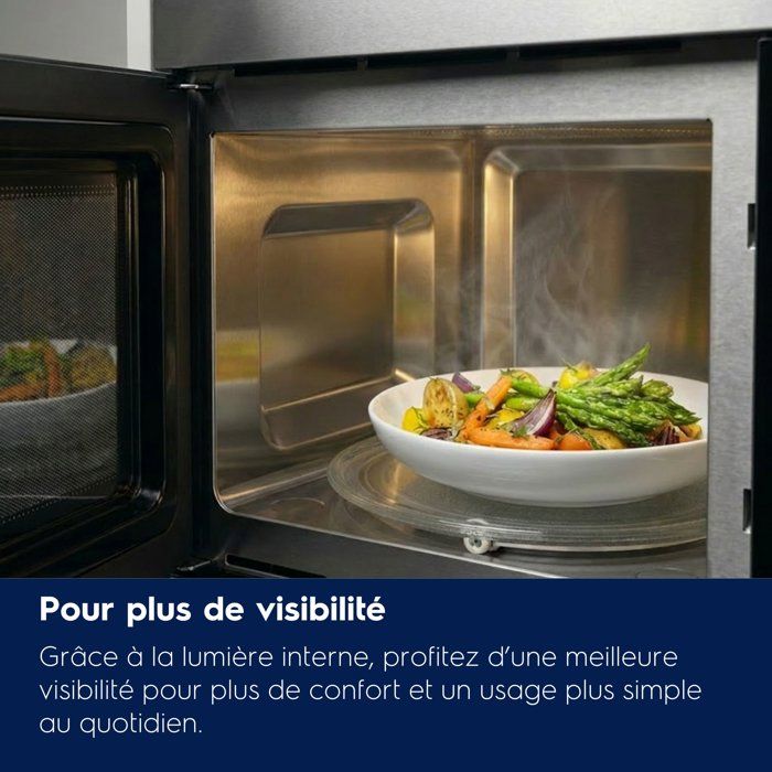 Built-in microwave - ELECTROLUX - CMS4253TMX - Anti-fingerprint stainless steel - H 388 x W 595 x D 400 mm