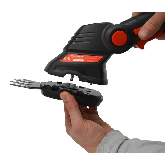 GARDEN TECHNIC 3.6V Lithium 2 in 1 garden shears