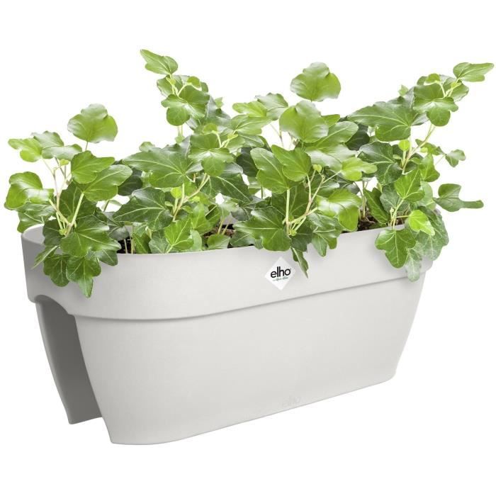 Flower pot - ELHO - Vibia Campana Flower Bridge 60 - White - L 26 x B 59 x H 22 cm - Balcony/Outdoor - 100% recycled