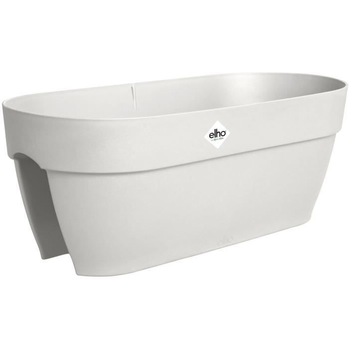 Flower pot - ELHO - Vibia Campana Flower Bridge 60 - White - L 26 x B 59 x H 22 cm - Balcony/Outdoor - 100% recycled