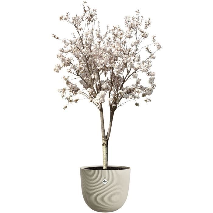Flowerpot - ELHO - Sereh Round 47 - Beige - Ø 47 x H 40 cm - 100% recycled