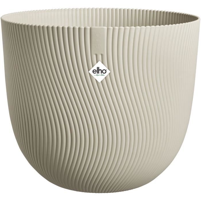 Flowerpot - ELHO - Sereh Round 47 - Beige - Ø 47 x H 40 cm - 100% recycled