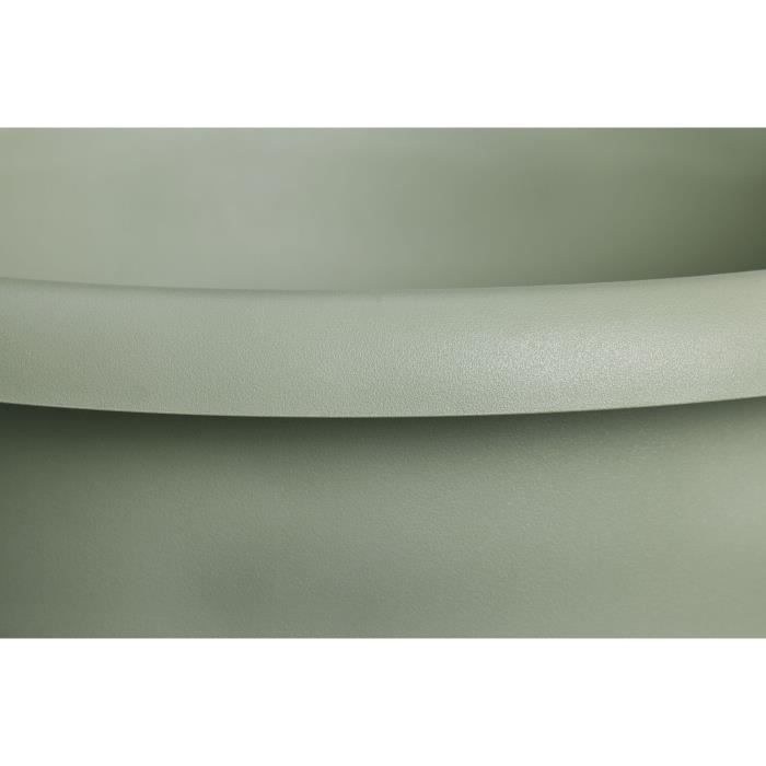 Flowerpot - ELHO - Amiga Round 35 - Green - L 35 x W 34.5 x H 26 cm - Outdoor - 100% recycled