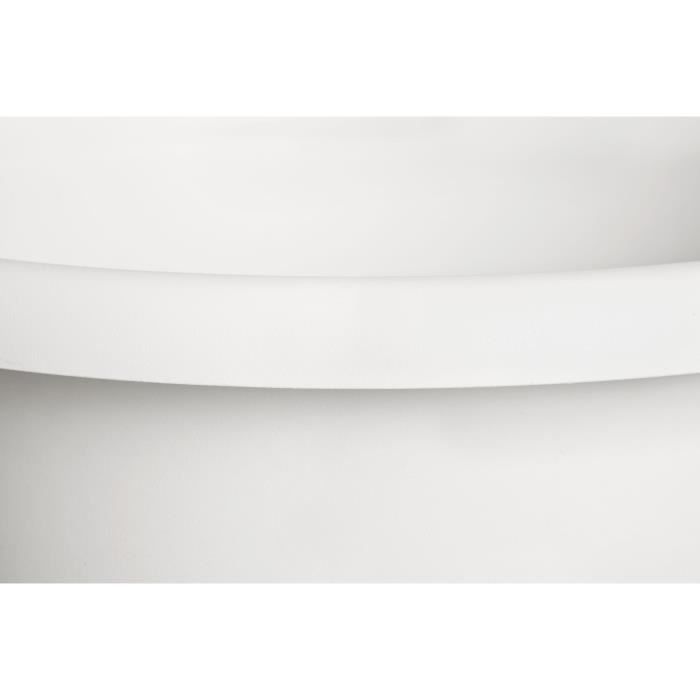 Flowerpot - ELHO - Amiga Round 40 - White - Ø 39 x H 29 cm - Outdoor - 100% recycled