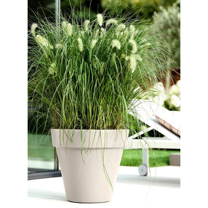 Flowerpot - ELHO - Pure Round 40 - White - Ø 39 x H 36 cm - 100% recycled