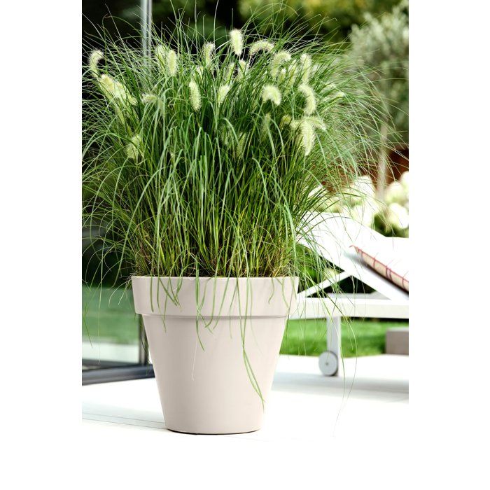 Flowerpot - ELHO - Pure Round 60 - White - Ø 59 x H 54 cm - 100% recycled