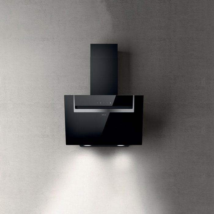 Range Hood - ELICA - SHEEN-S BL/A/60 - 60 cm - Black - Modern Design