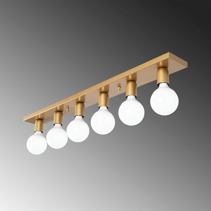 Suspension lustre D BY M.RED Gold - Métal doré - Elégance - Design décoratif
