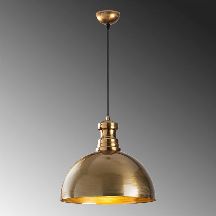 Scandinavian Chandelier - D BY M.RED - Gold - Gold-Plated Metal - Nordic Style - Elegant