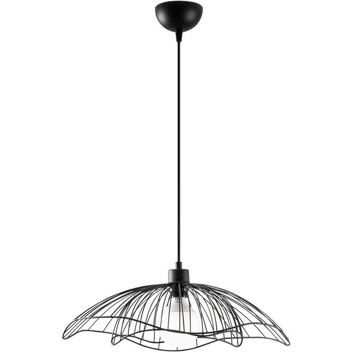 Suspension lustre industriel D BY M.RED Black - Métal robuste - Design industriel - Moderne
