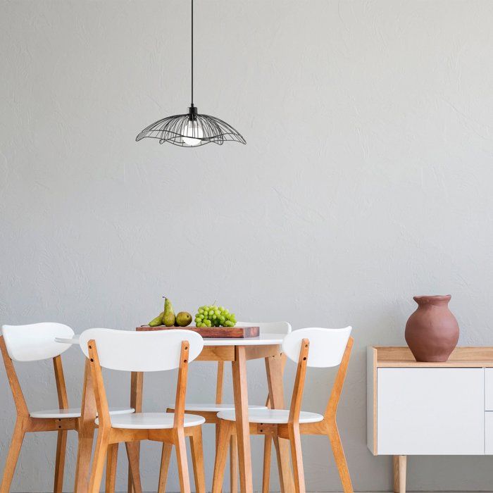 Suspension lustre industriel D BY M.RED Black - Métal robuste - Design industriel - Moderne