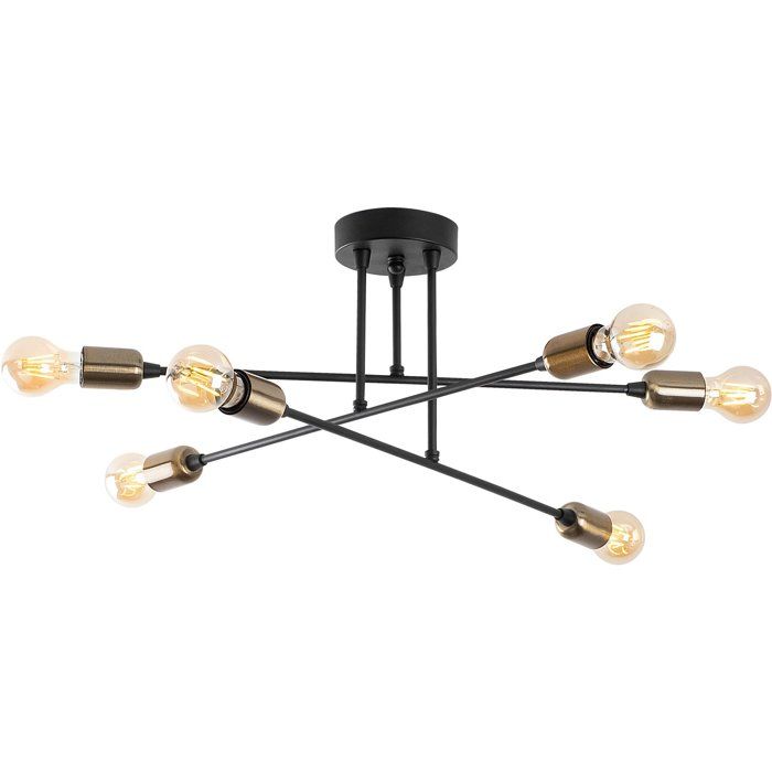 Suspension lustre D BY M.RED Black - Métal noir - Glamour - Ambiance élégante