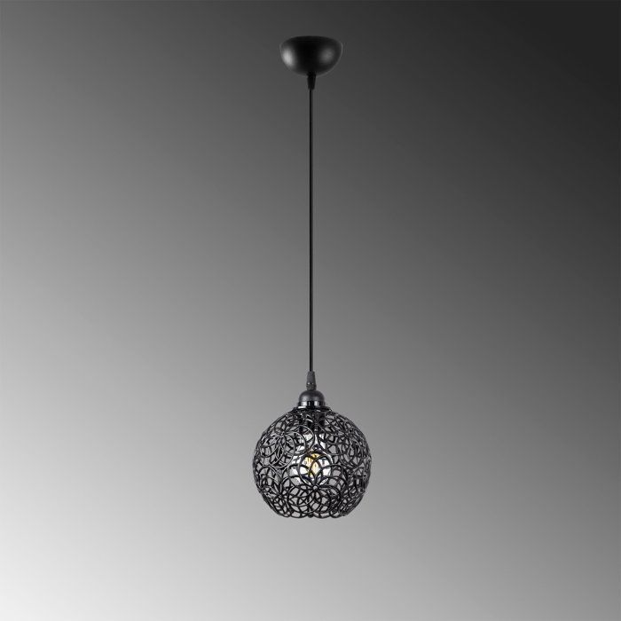 Chandelier - D BY M.RED - Black - Black Metal - Elegant - Contemporary Style