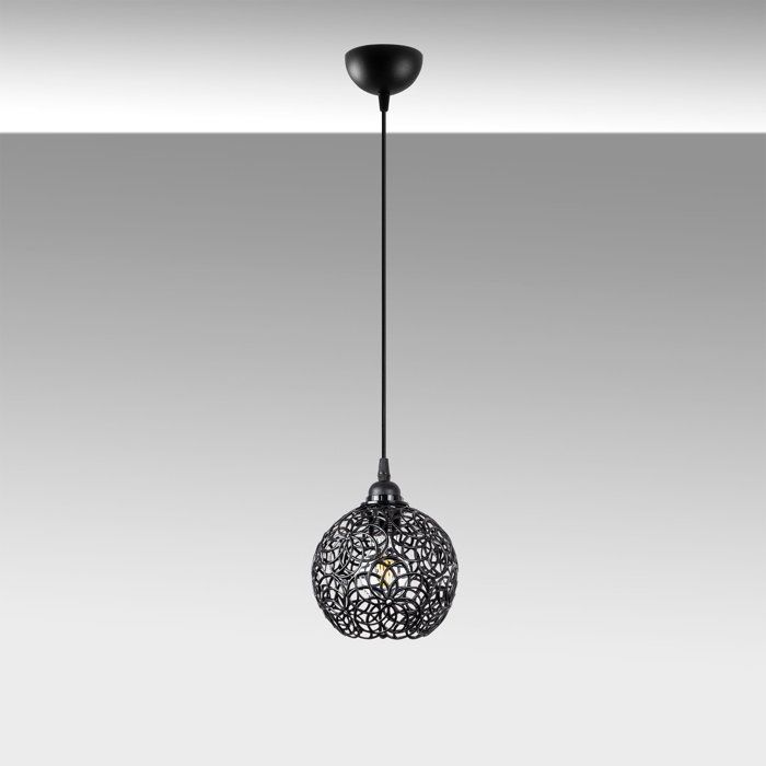 Chandelier - D BY M.RED - Black - Black Metal - Elegant - Contemporary Style
