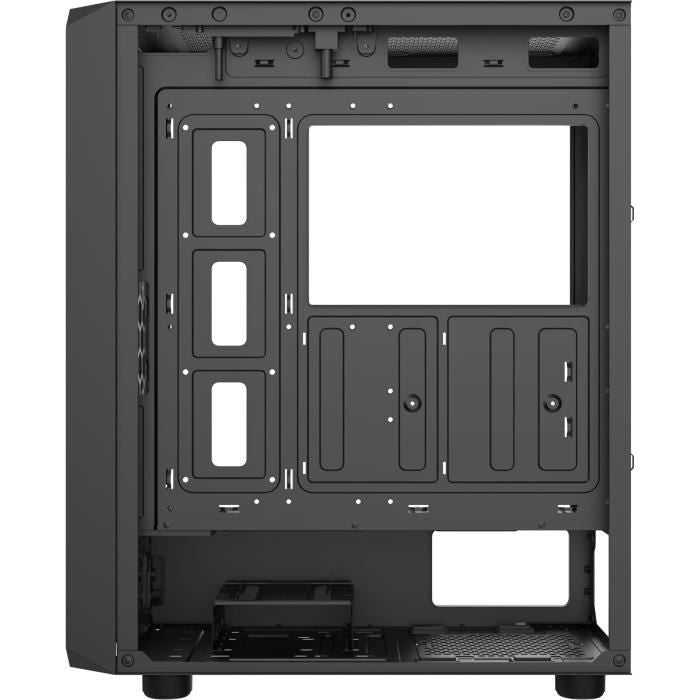 PC Case Without Power Supply - XIGMATEK - DUO X - Mid-Tower - E-ATX Form Factor - Includes 4x120mm RGB Fans - Black