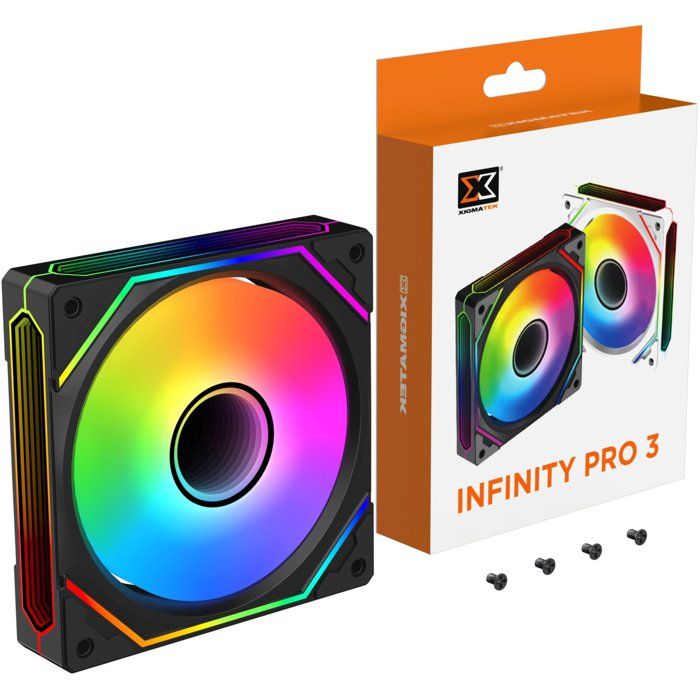 XIGMATEK Infinity PRO 3 - 120 mm Fan - Black