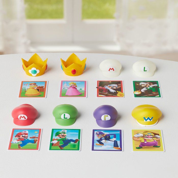 Super Mario Cap Stacker - Balance Game - EPOCH GAMES - Stacking - Skill Game