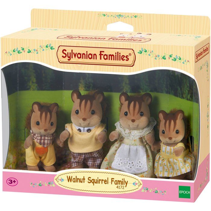 SYLVANIAN FAMILIES 4172 Family Ecureuil Roux