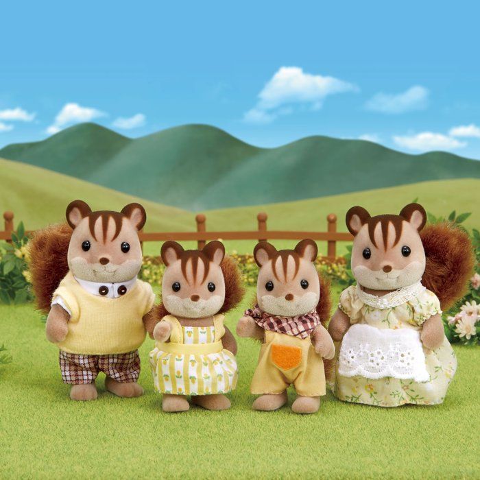 SYLVANIAN FAMILIES 4172 Family Ecureuil Roux