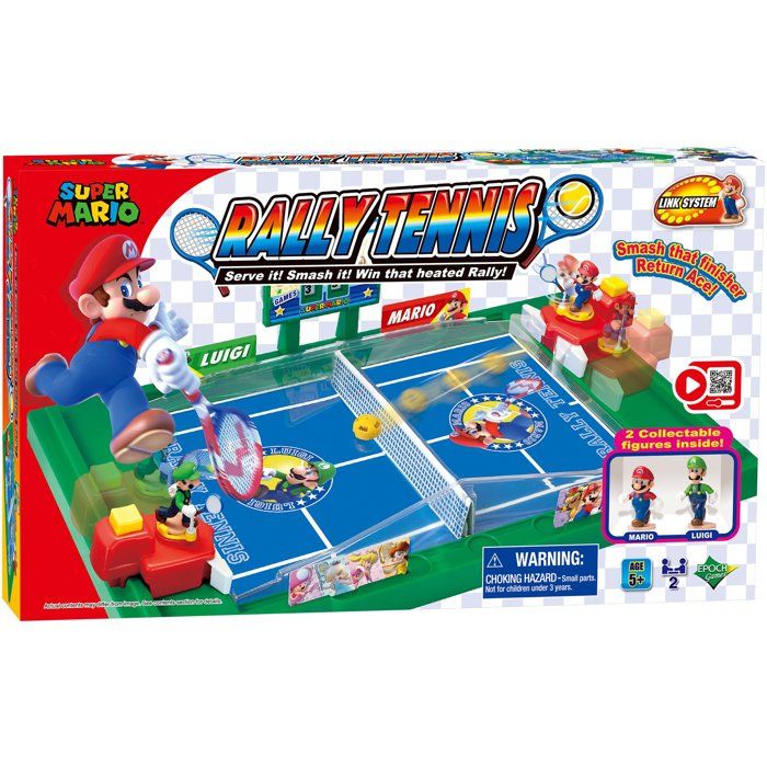 Super Mario Rally Tennis - Epoch Games - Ambrance and action game