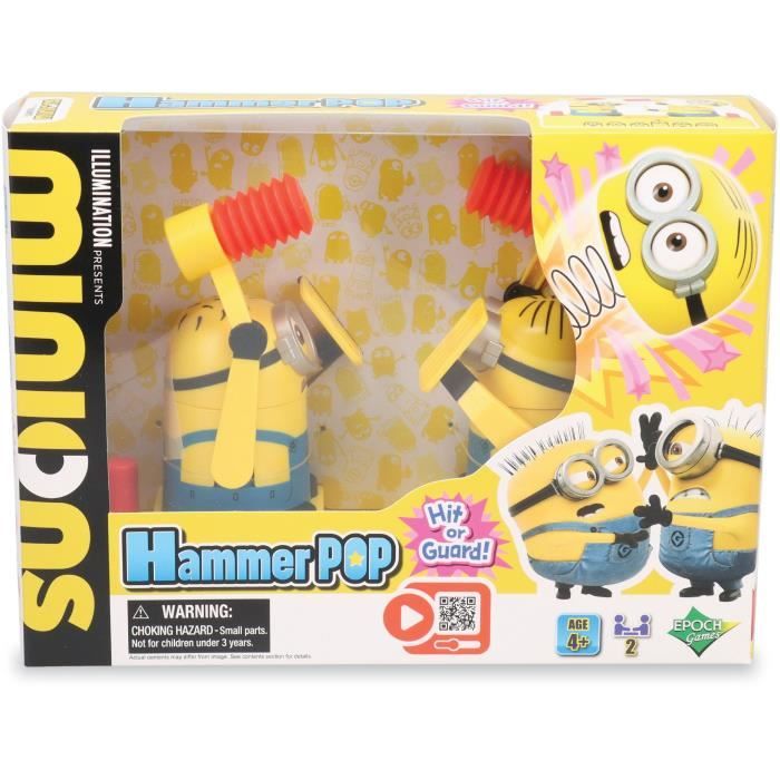Skill Game - EPOCH GAMES - Minions Hammer POP - Hit the Minion's Head, Win the Point!