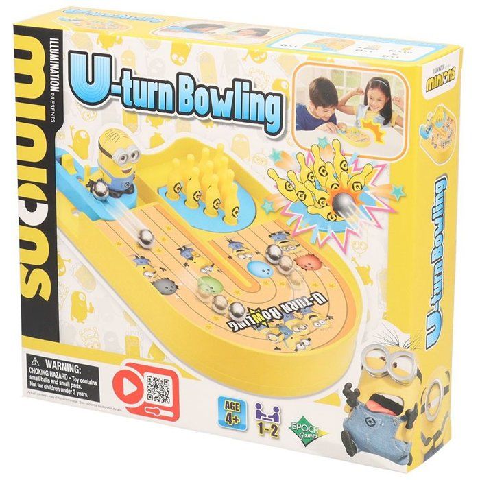 Bowling Game - EPOCH GAMES - Minions U-turn Bowling - Make a Strike with the Minions!