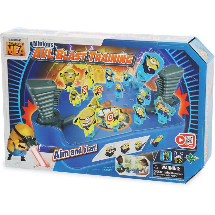 Precision Game - EPOCH GAMES - Minions AVL Blast Training - Shoot and Knock Down the Minions!