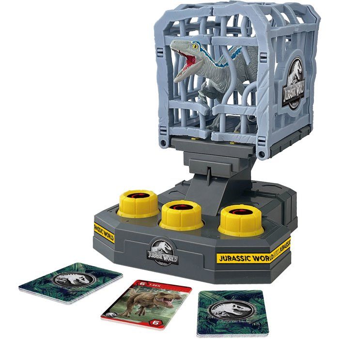 Board game with T-Rex and cage - EPOCH - Jurassic World Cage Breaker