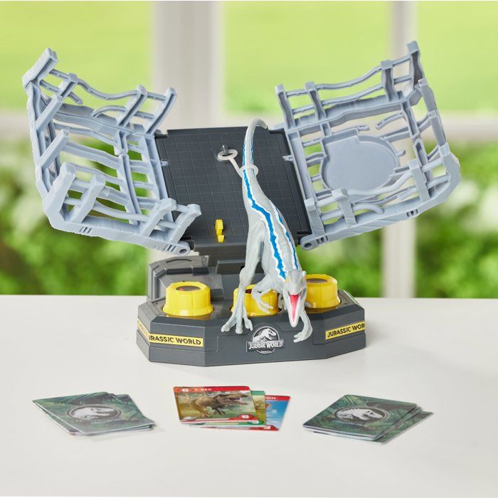 Board game with T-Rex and cage - EPOCH - Jurassic World Cage Breaker