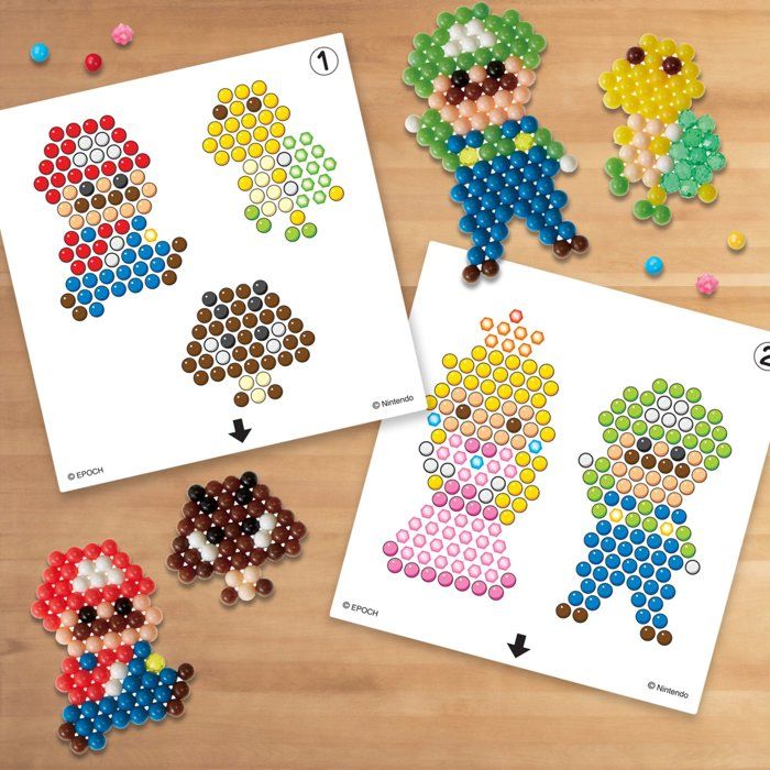 The Super Mario Kit - Aquabeads - 31946 - Pearls that stick with water