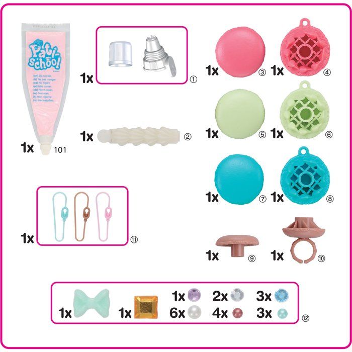 The macaron creation kit - Pati-School - 32357