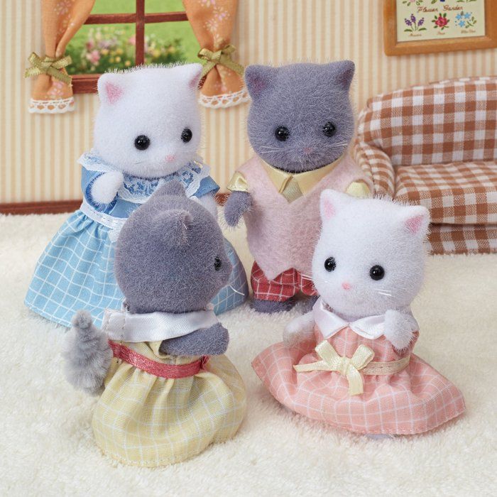 Sylvanian Families - The Persian Cat Family