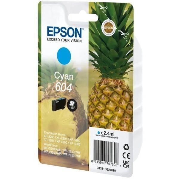 Ink - EPSON - Cyan - Pineapple 604