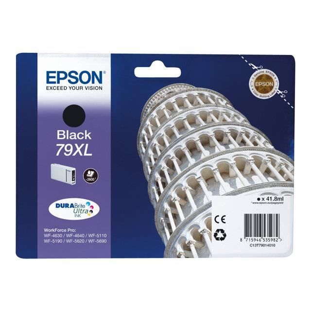 Epson 79XL Pisa Tower Ink Cartridge Black