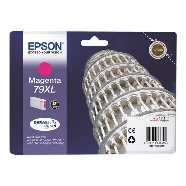 Epson 79XL Pisa Tower Magenta Ink Cartridge