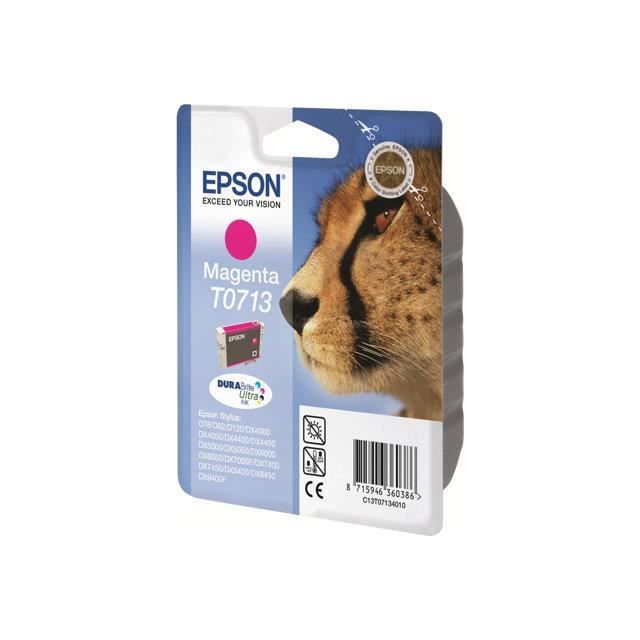 EPSON Cartridge T0713 - Cheetah - Magenta
