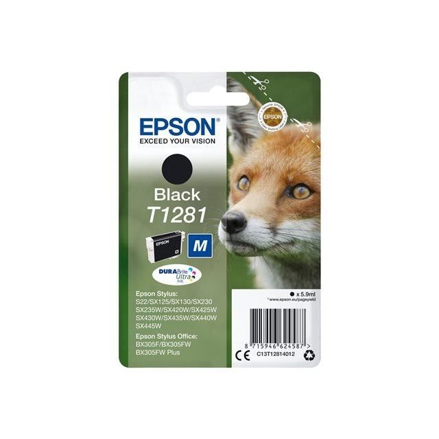 EPSON T1281 Cartridge - Fox - Black