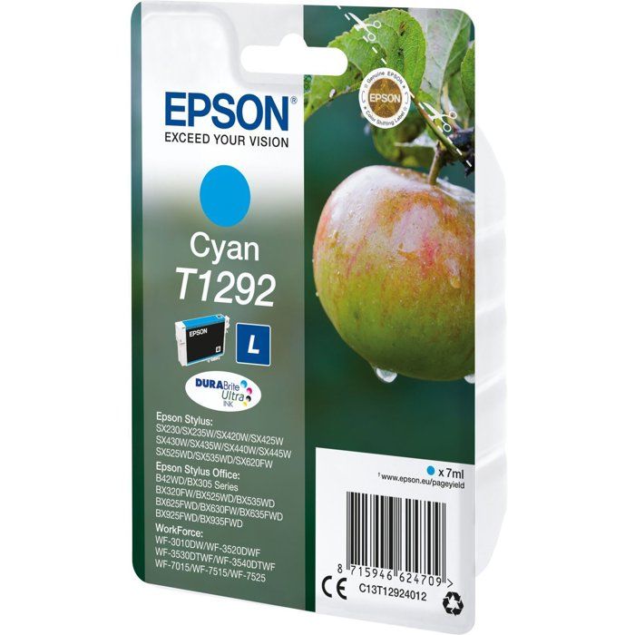 EPSON T1292 Cartridge - Apple - Cyan