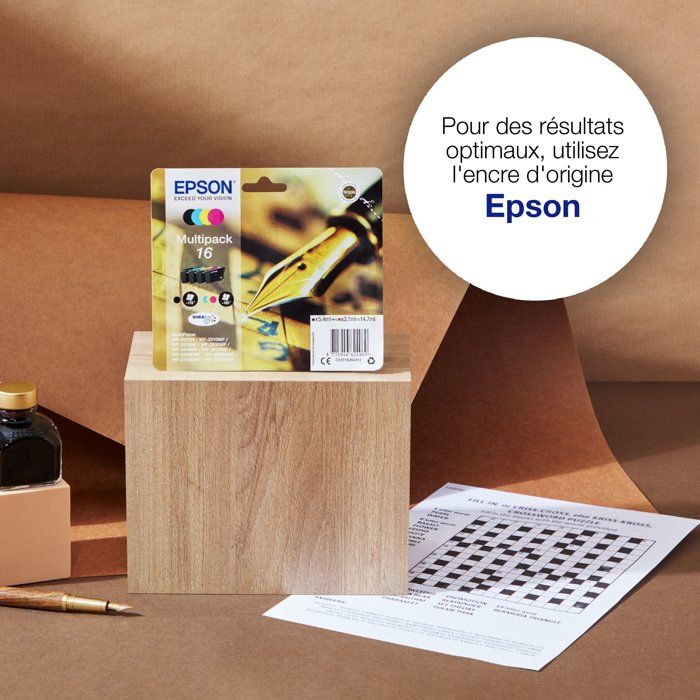 EPSON Multipack T1626 - Fountain Pen - Black, Cyan, Magenta, Yellow