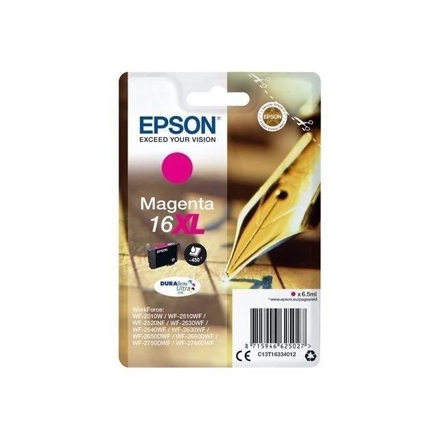 EPSON T1633 Cartridge - Fountain Pen - Magenta XL