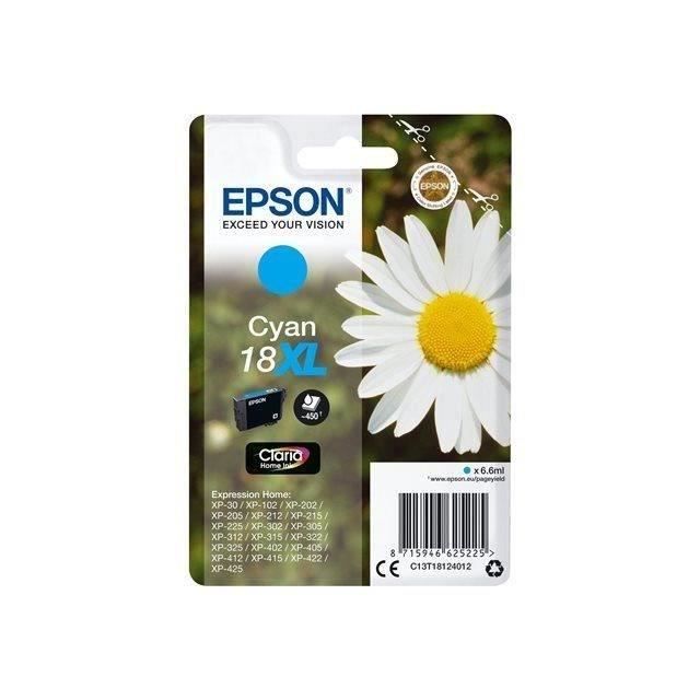 EPSON T1812 Cartridge - Daisy - Cyan XL